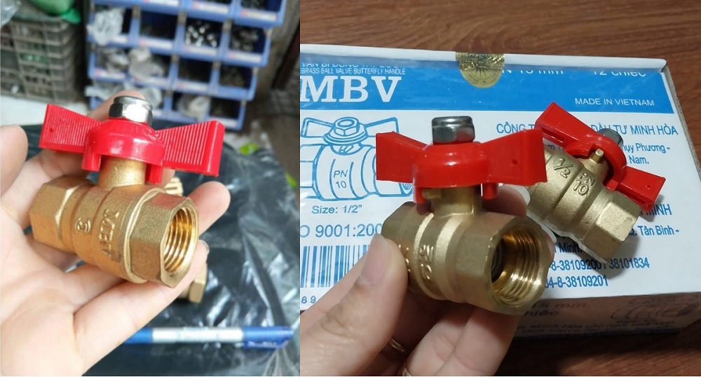 Giới thiệu van bi đồng tay bướm ABS Miha
