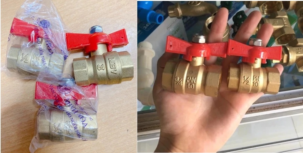 Van bi đồng tay bướm ABS Miha