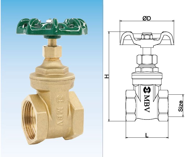 cấu tạo van cửa MBV