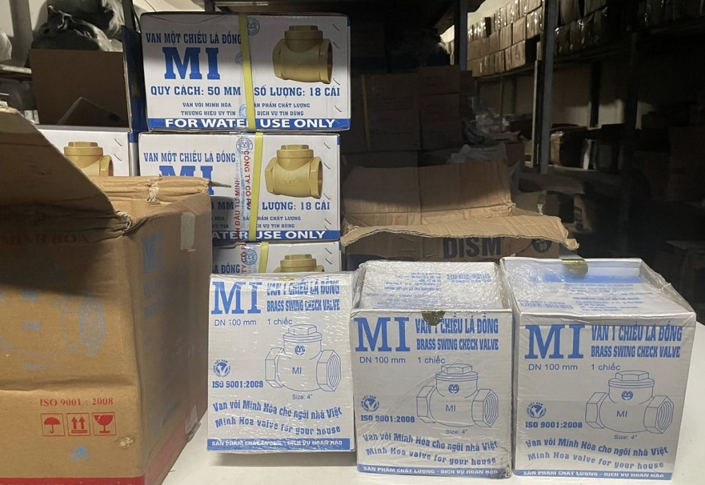 van 1 chiều lá lật MI