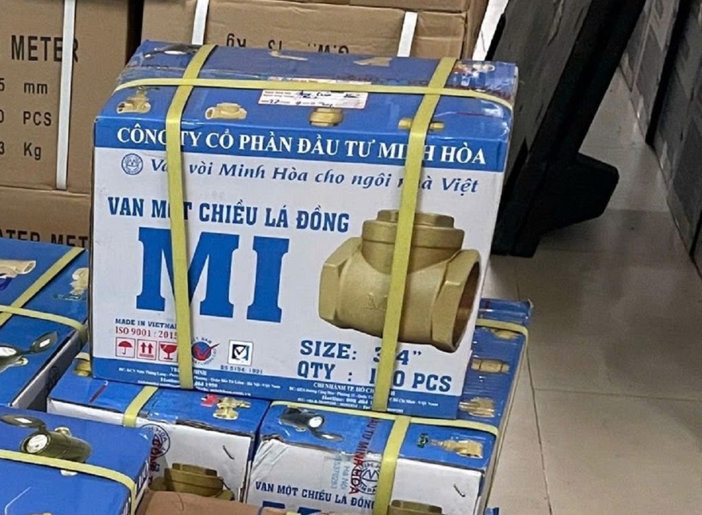 van 1 chiều lá lật MI