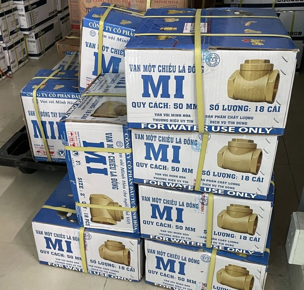 van 1 chiều lá lật MI