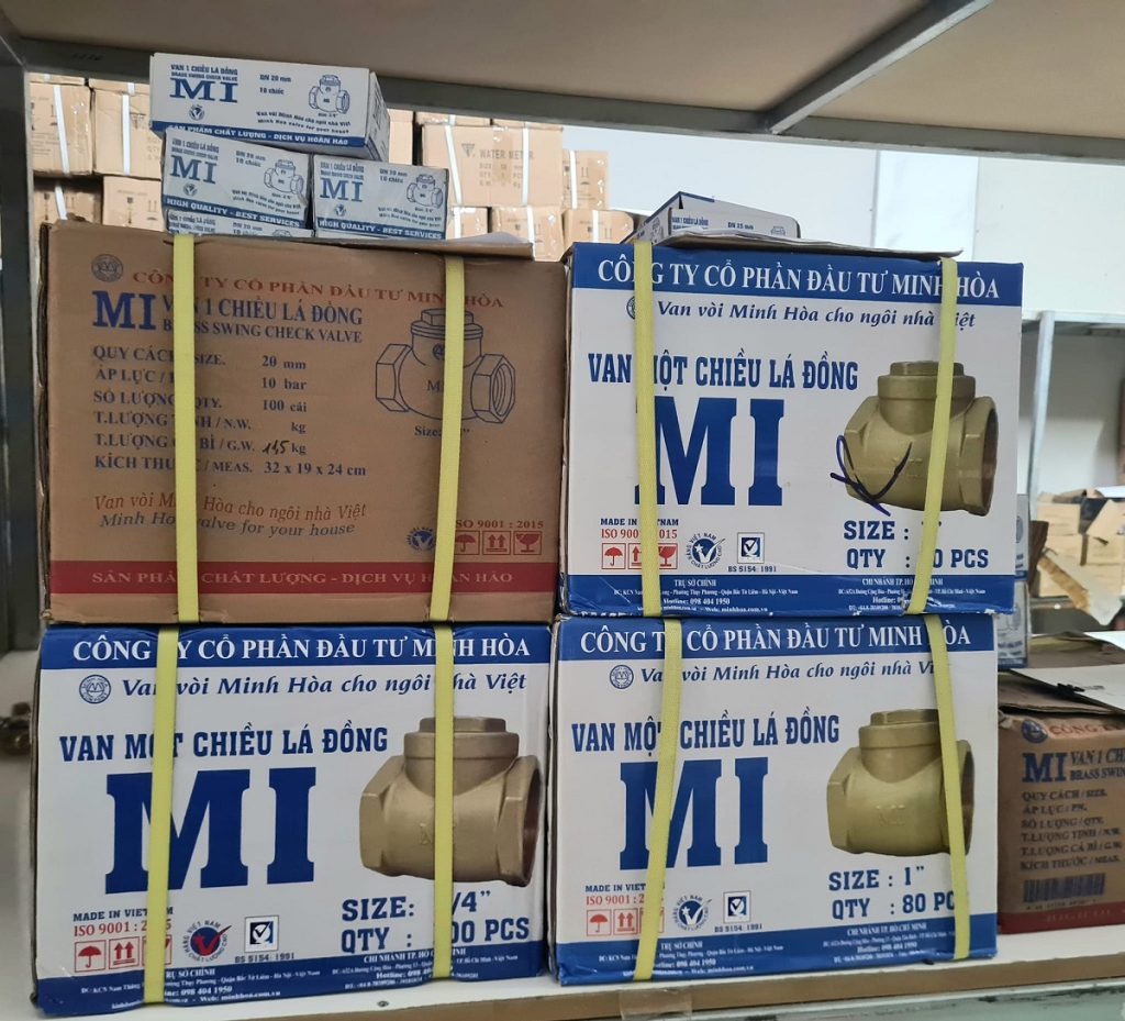 van 1 chiều lá lật MI