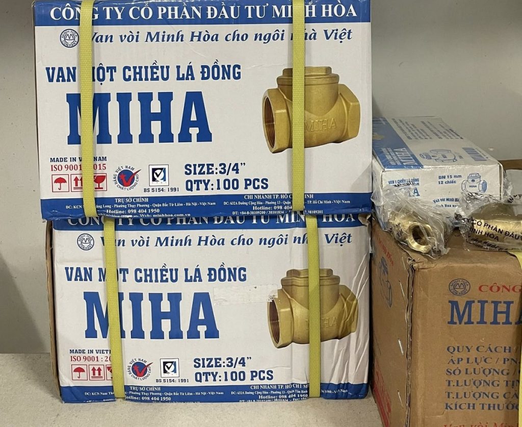 van 1 chiều lá lật Miha