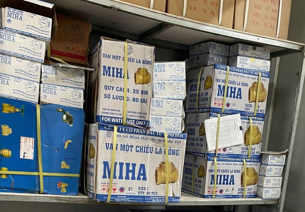 van 1 chiều lá lật Miha