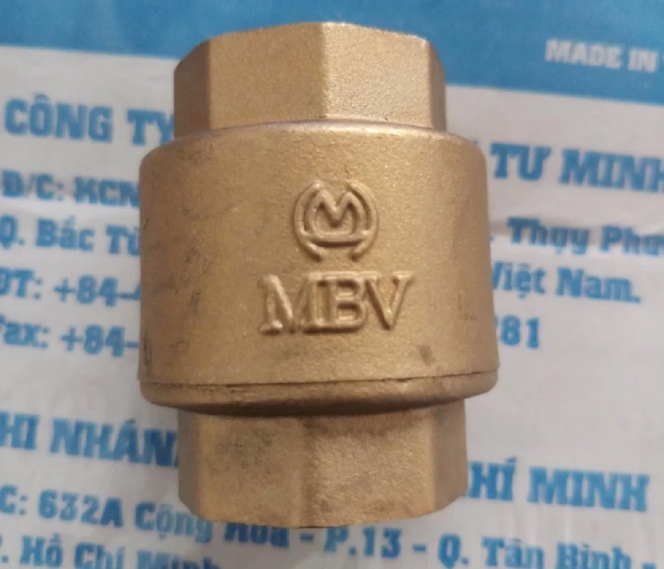 van 1 chiều lò xo MBV