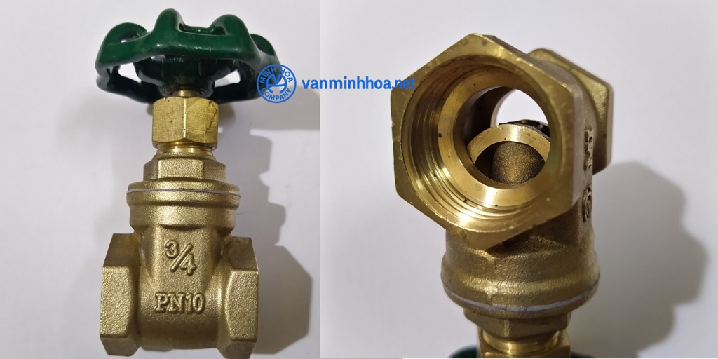Van cửa đồng MI PN10 – DN20