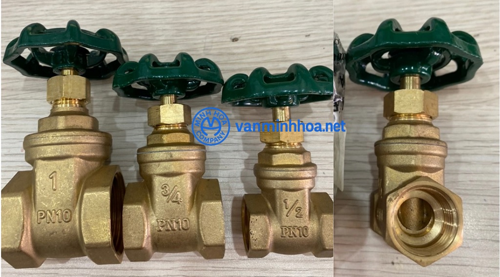 Giới thiệu van cửa đồng MI PN10 – DN32