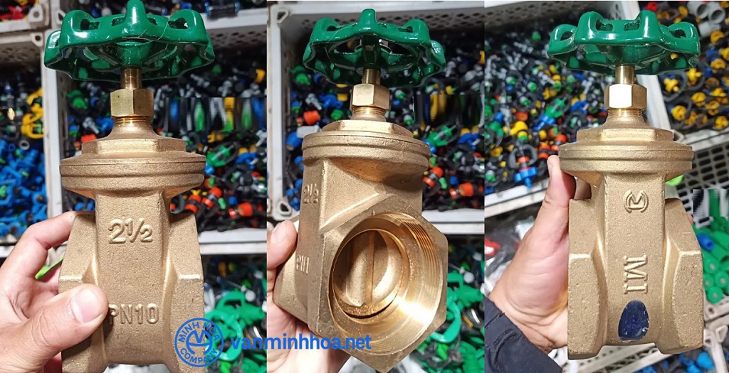 Giới thiệu van cửa đồng MI PN10 – DN65