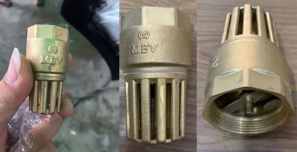 Giới thiệu rọ đồng MBV PN10 - DN25 Phi 34
