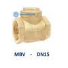 Van 1 chieu dong la lat MBV PN10 DN15