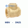 Van 1 chieu dong la lat MBV PN10 DN25