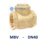 Van 1 chieu dong la lat MBV PN10 DN40
