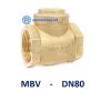 Van 1 chieu dong la lat MBV PN10 DN80