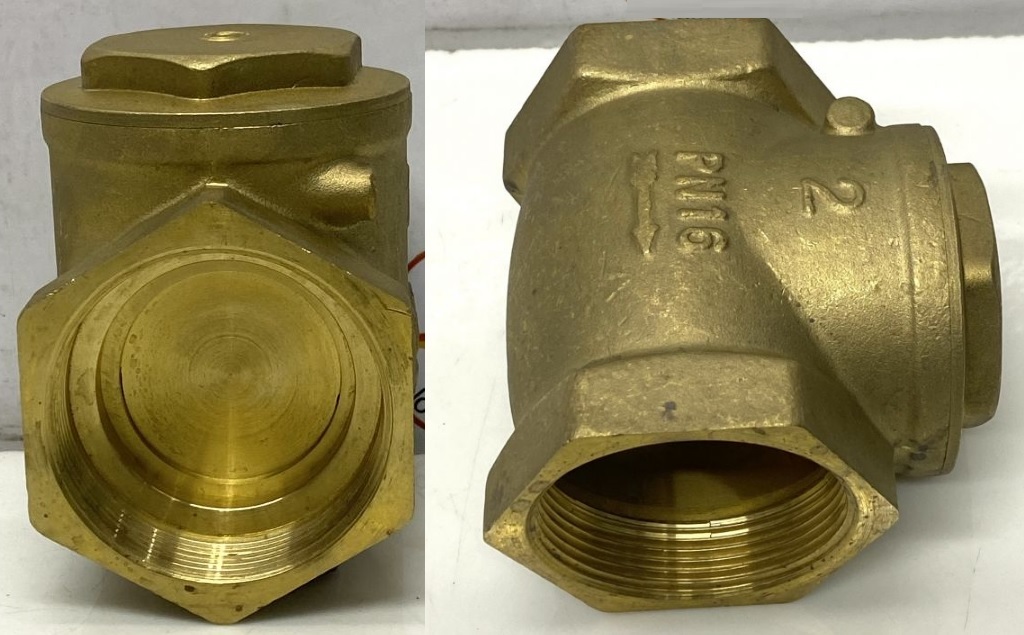 Giới thiệu van 1 chiều đồng lá lật Miha PN16 - DN50 Phi 60