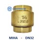 Van 1 chieu lo xo Miha DN32