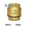 Van 1 chieu lo xo Miha DN65
