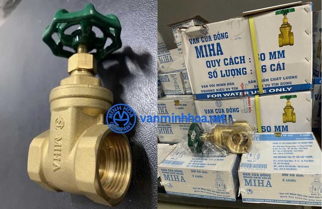 Giới thiệu van cửa đồng MIHA - Phi 90