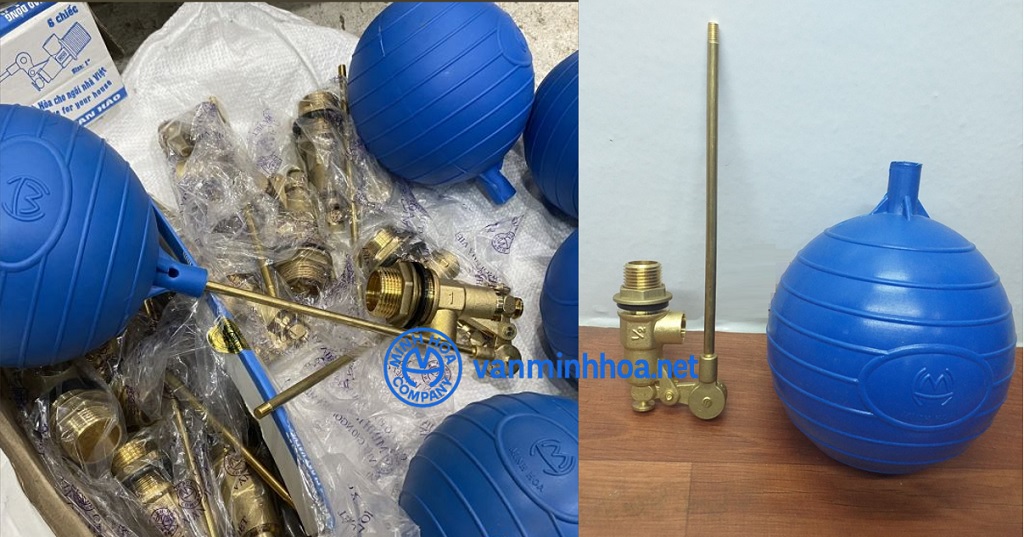 Van phao đồng Miha - DN20 Phi 27