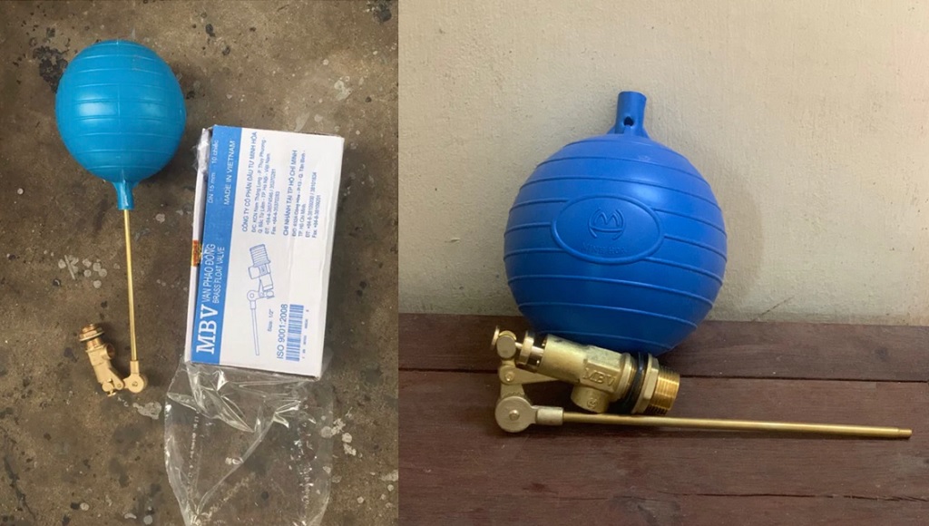 Giới thiệu van phao đồng MBV - DN20 Phi 27