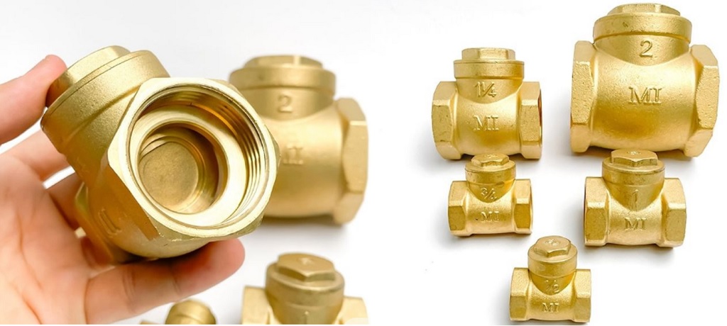 Van 1 chiều đồng lá lật MI PN10 - DN80 Phi90