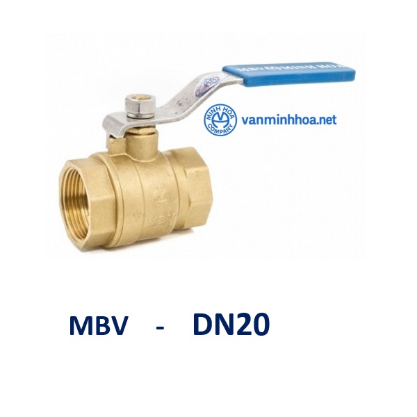 Van bi đồng tay gạt MBV - DN20 Phi27
