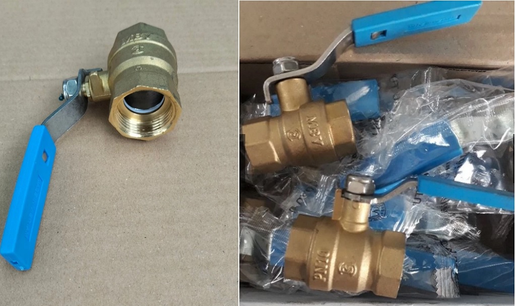 Van bi đồng tay gạt MBV - DN25 Phi34 sẵn hàng