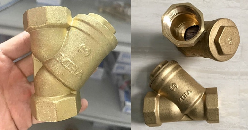 Y lọc đồng Miha PN 16- DN15 Phi 21