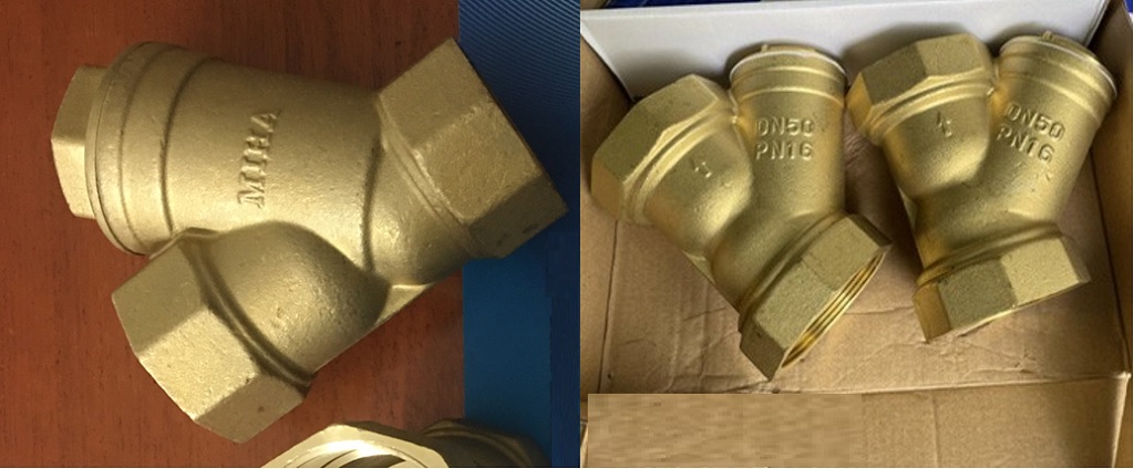 Y lọc đồng Miha PN 16- DN20 Phi 27
