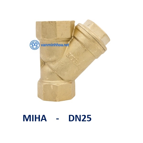Y lọc đồng Miha PN 16- DN25 Phi 34