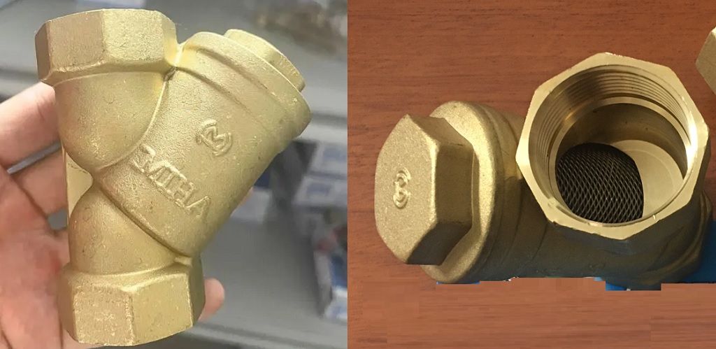Y lọc đồng Miha PN 16- DN25 Phi 34
