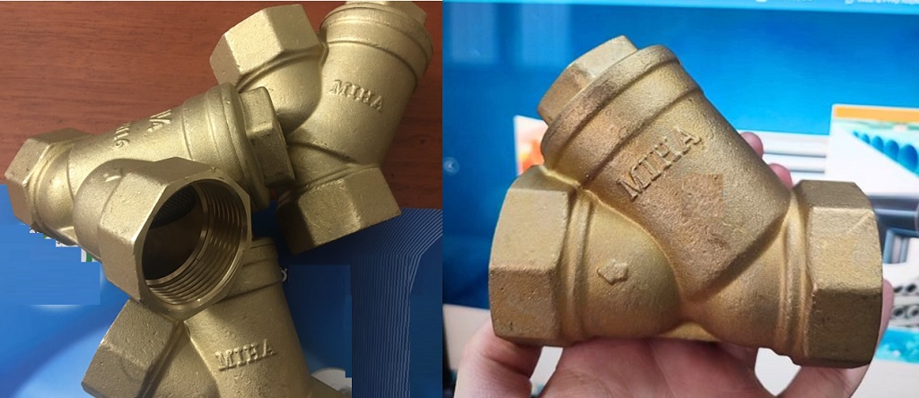 Y lọc đồng Miha PN 16- DN32 Phi 42