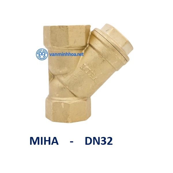 Y lọc đồng Miha PN 16- DN32 Phi 42