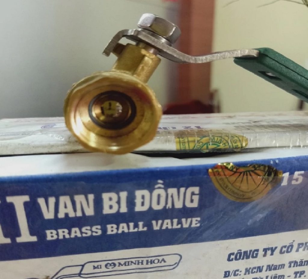 Van bi đồng tay gạt