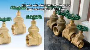 khi nào nên dùng van bi minh hòa thay cho van cửa minh hòa?