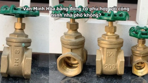 van minh hòa bằng đồng có phù hợp với công trình nhà phố không?