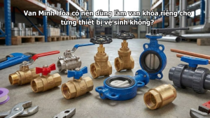 van minh hòa có nên dùng làm van khóa riêng cho từng thiết bị vệ sinh không?