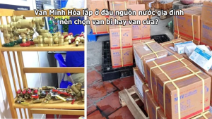 van minh hòa lắp ở đầu nguồn nước gia đình nên chọn van bi hay van cửa?