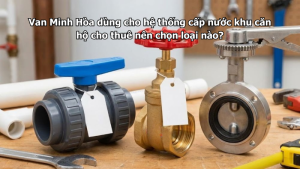 van minh hòa dùng cho hệ thống cấp nước khu căn hộ cho thuê nên chọn loại nào?